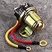 DOACT Starter Motor Relay Solenoid Universal 12-24V Compatibility Automotive Electrical System Replacement for Universal Vehicles