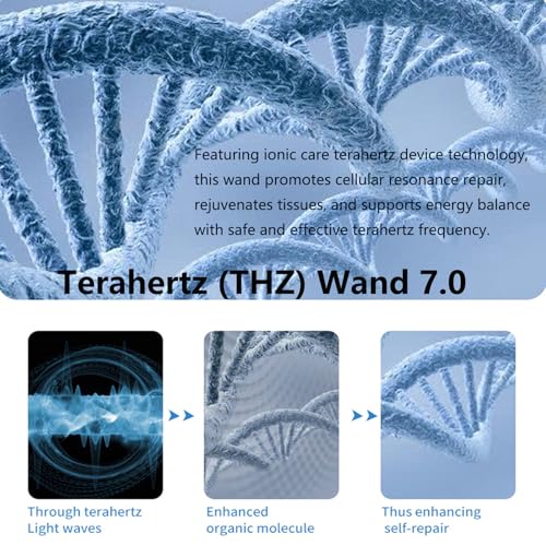 Varilla de Terapia con Frecuencia Terahertz 7.0 | Instrumento de Fisioterapia para Cuidado Iónico, Circulación Sanguínea y Bienestar, Color Rojo miniatura 3
