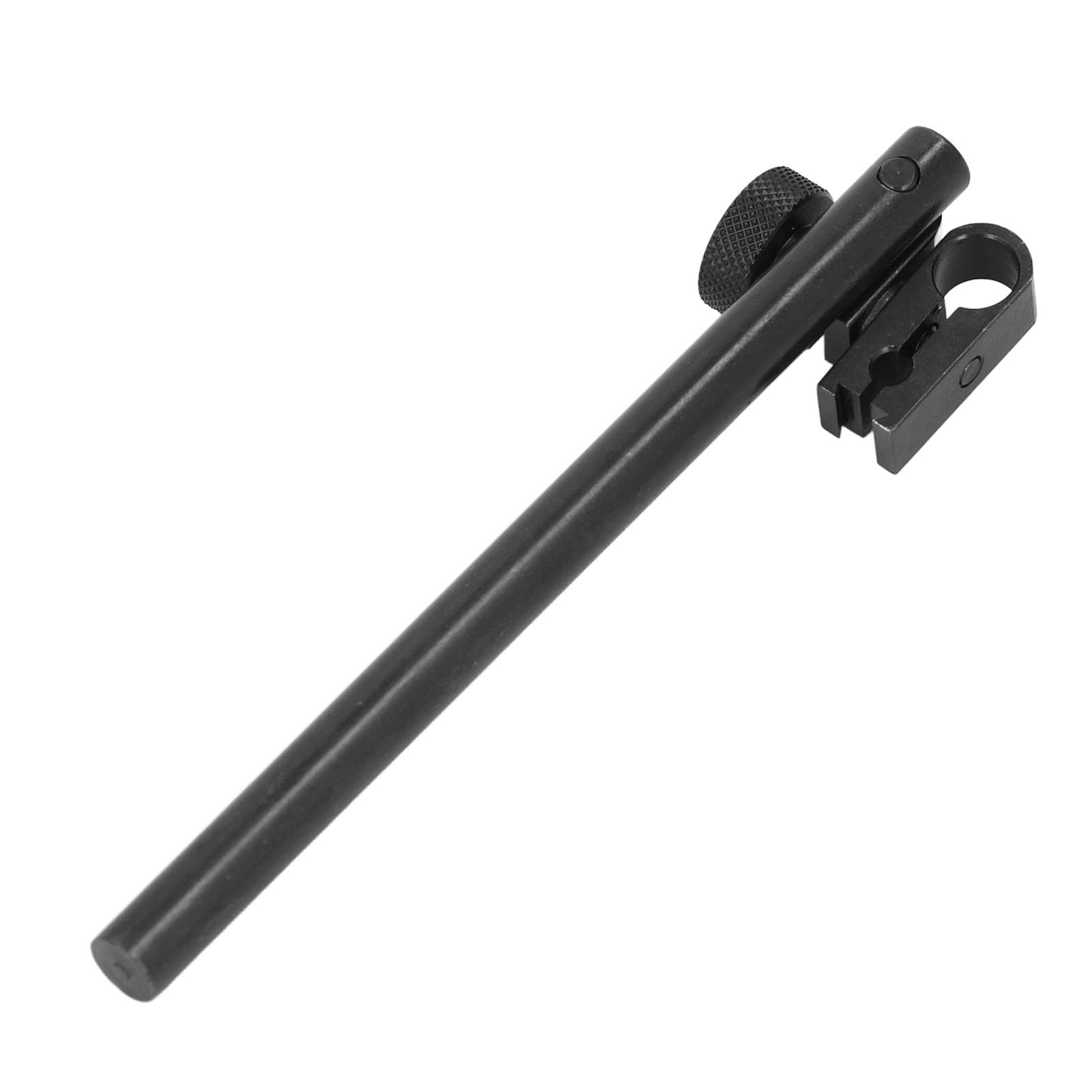 Generic Barra de Soporte del Indicador de Cuadrante, Portabrocas de Abrazadera de Indicador de Cuadrante, Aleación de Aluminio, Orificio de 6 Mm, 8 Mm, Longitud de 120 , Versátil y Resistente para Uso