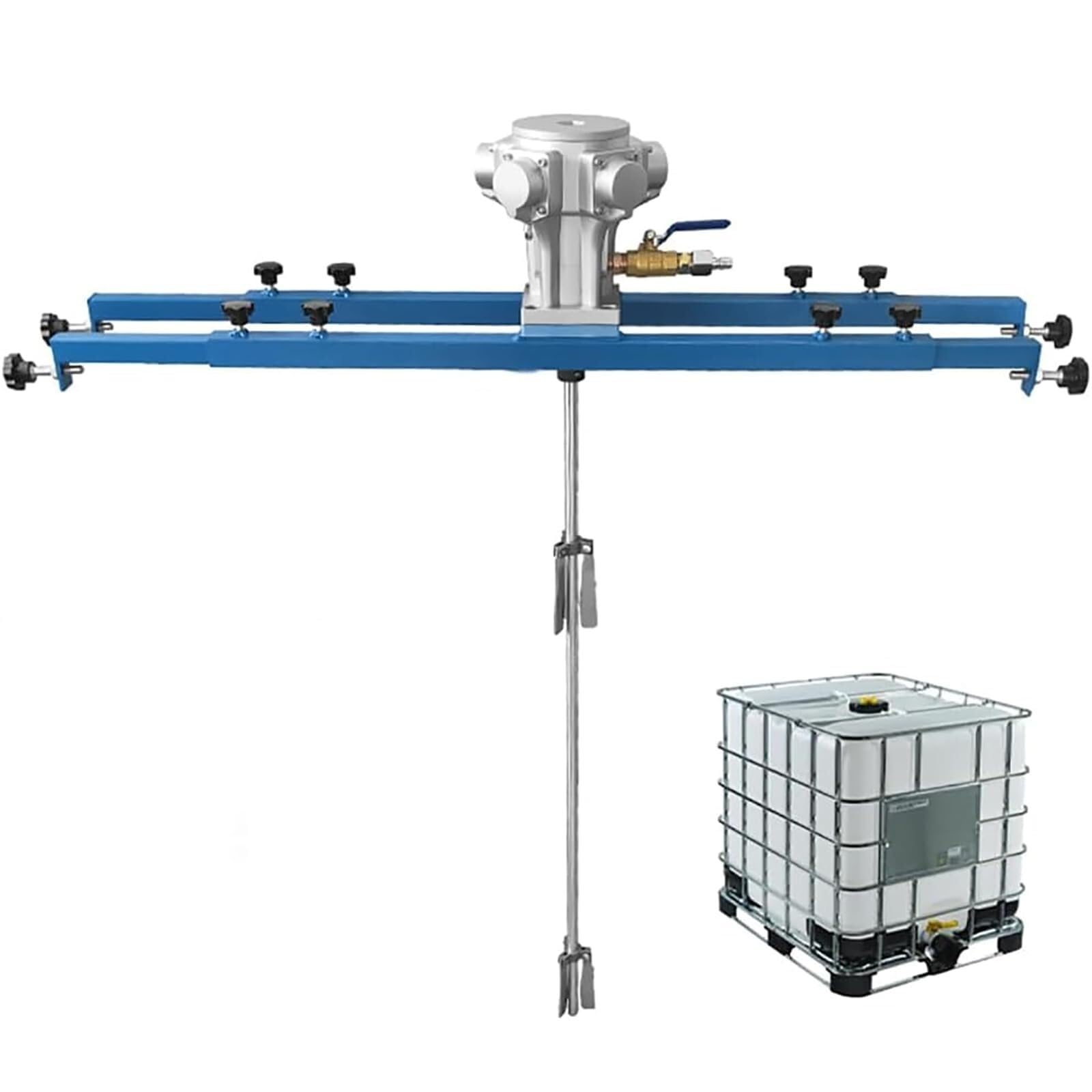 SBCGFY Ibc Air Agitators, 265 Gallon Pneumatic Paint Mixer, Paint Stirring Machine Mix Tool, Special For Ibc Ton Barrels, Suitable For Mixing Various