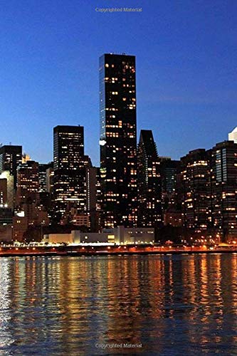 Mind Blowing Manhatta New York City Skyline 150 page lined journal