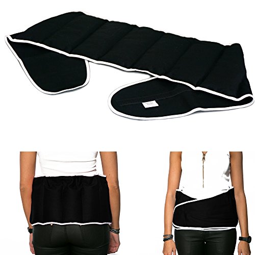 Wärmegürtel Rücken Leinsamenkissen - Gürtel mit...