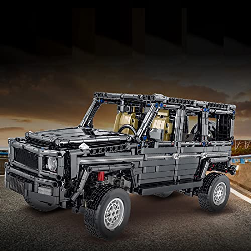 xSuper Technik Offroad Auto, 1850 Klemmbausteine Bausteine Geländewagen Auto Buggy Modell, SUV Modell Bauset für Kinder… – Bild 3