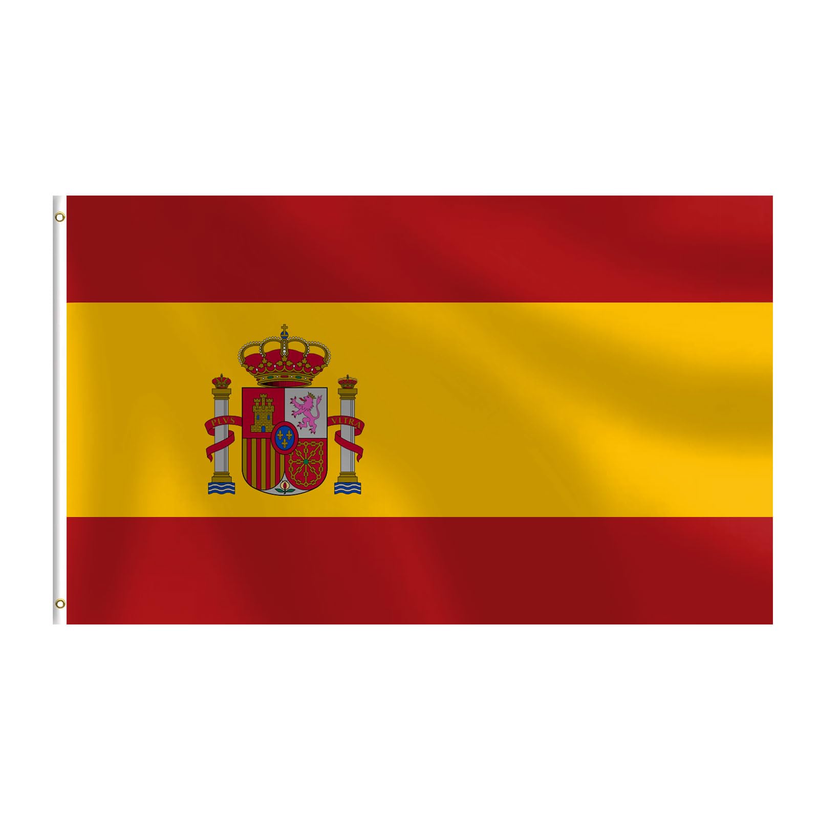 mflagperft Spanish Flag 3x5 Ft, Spain Flags for Indoor Outdoor Decor