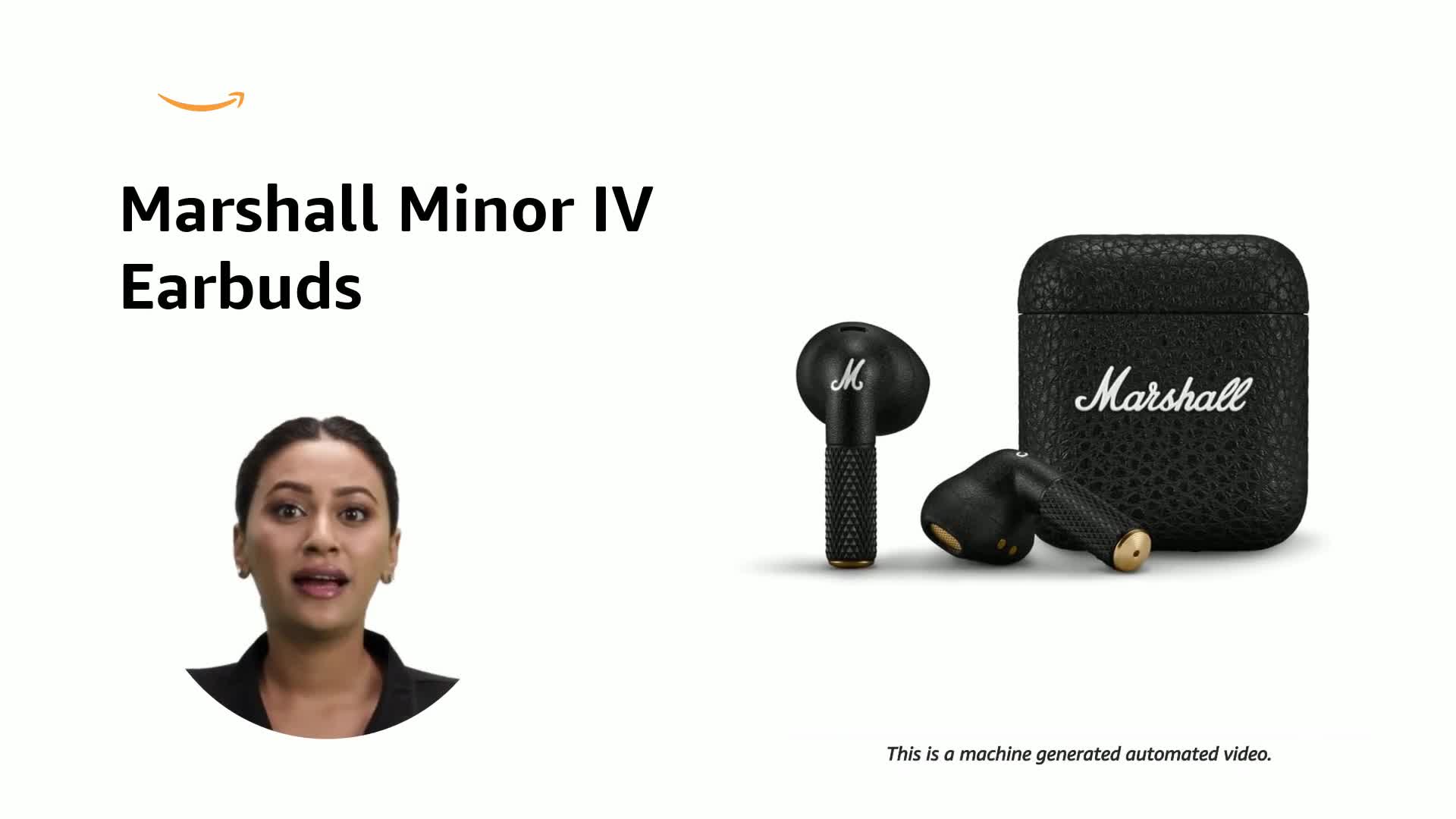 Marshall Minor Iv Wireless in Ear Earbuds with 30+ Hours of