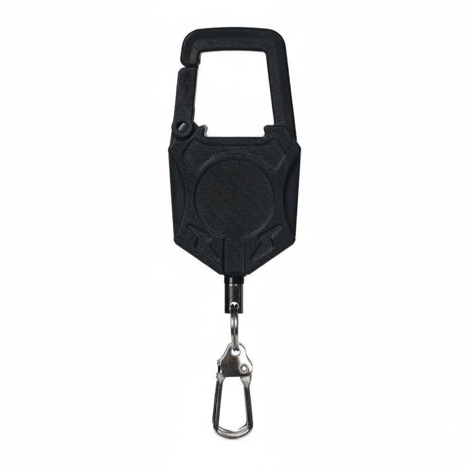 High Rebound Retractable Key Holder Anti-Lost Retractable Keychain Long-Lasting Steel Wire Key Reel Portable for Travel, No Hover | Key Chains Rings & Cases | Mens Accessories-image-34