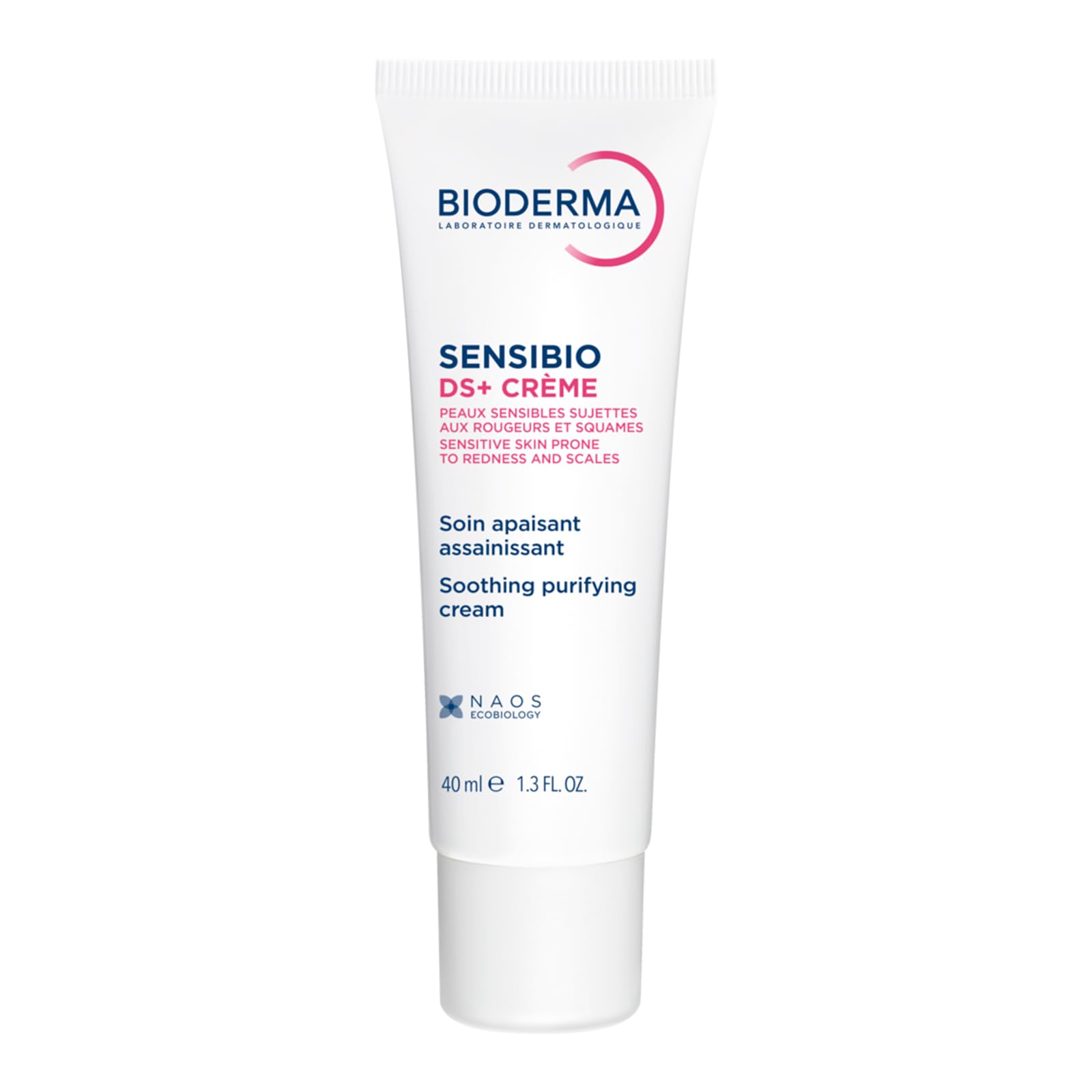 Bioderma Sensibio DS+ Soothing Purifying Cream for Seborrheic Dermatitis Sensitive Skin, 40ml