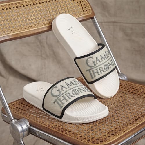 Image of YOHO Sliders for Women | Comfortable and Lightweight Slides | WB Cartoon & Comic Characters: Tom & Jerry, Big Bang Theory, Friends, Games of thrones and Wonder Woman Footwear for Girls