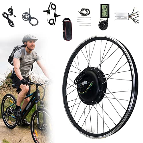 Kit De Motor De Bicicleta Eléctrica De Rueda Trasera, Motor De Cubo Giratorio, Kit De Conversión De Bicicleta Eléctrica, Motor De Ciclismo De Kit De Motor De Bicicleta Eléctrica De Rueda Trasera, Motor De Cubo Giratorio, Kit De Conversión De Bicicleta Eléctrica, Motor De Ciclismo De