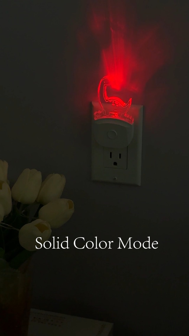 Image of LOHAS Dinosaur Night Light for Boys, Kids Nightlight Plug in, Dusk to Dawn