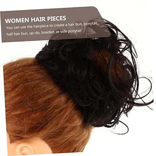 Chignon ébouriffé extensions chignon et queue de cheval FRCOLOR - 7