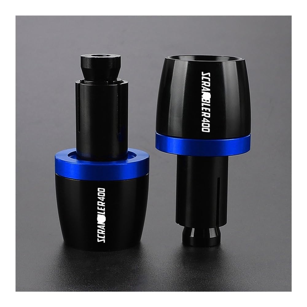 Per Du&cati SCRAMBLER 400 2015-2019 2018 2017 2016 Moto Manopole Manubrio 22mm Terminali Manubrio Tappi Contrappeso Tappi terminali manubrio