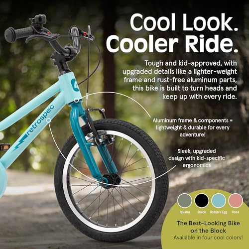 Image of Retrospec Koda Plus Kids Bike for Boys & Girls Ages 4-6 Years - 16 inch Children's Bicycle, Adjustable Seat & Handlebars