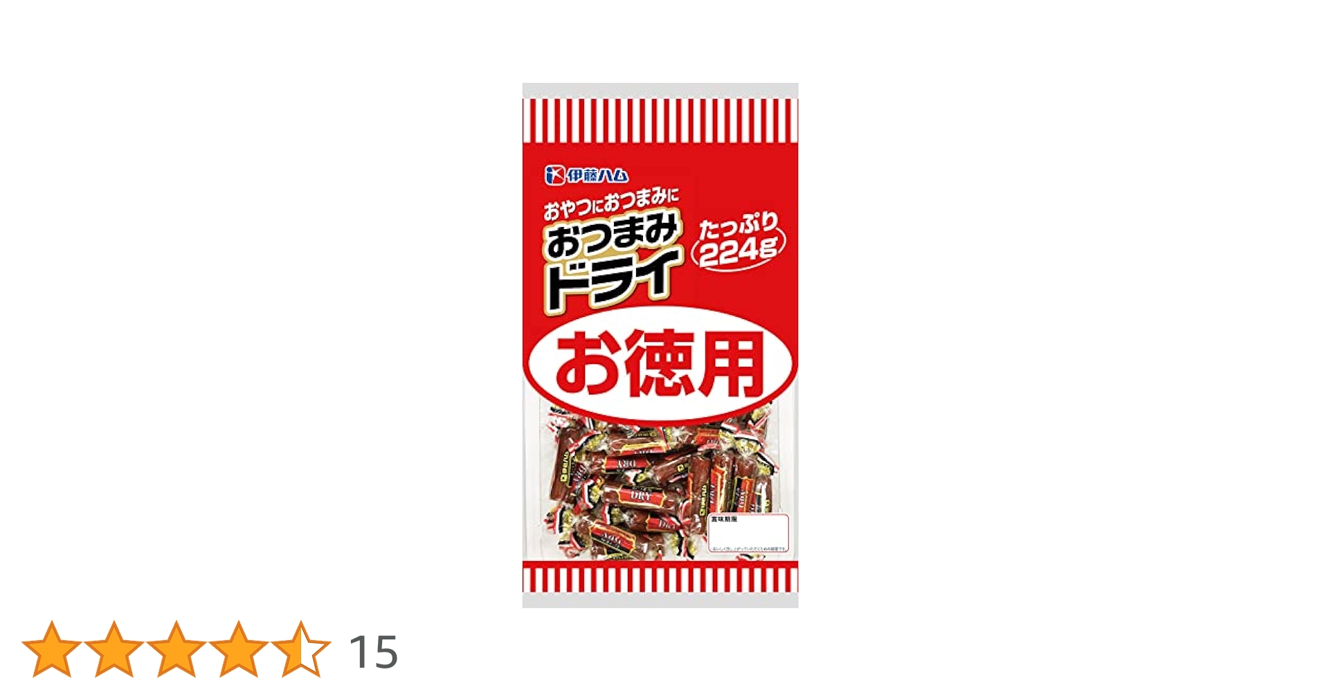 伊藤ハム - 伊藤ハム「お徳用おつまみドライ」 たっぷり 208g × 10袋→1箱 Amazon.co.jp: 伊藤ハム おつまみドライ お徳用 208g × 1ケース