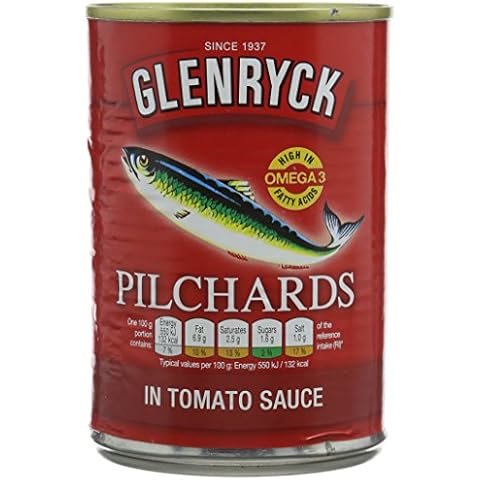 Glenryck Pilchards in Tomato Sauce, 400g Cover