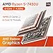 HP 17 inch Laptop, AMD Ryzen 5 7430U(Up to 4.3GHz), 17 inch FHD, Anti-Glare, 250 Nits Display, AMD Radeon Graphics, 32 GB RAM, 1 TB SSD, Wi-Fi 6, Long Battery Life, Windows11 Pro, w/RH-Accessories