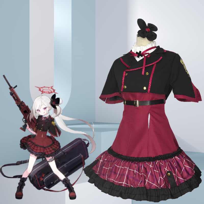 Amazon.co.jp: 【コス王国】浅黄ムツキ ブルアカ ゲヘナ学園 戦闘服 