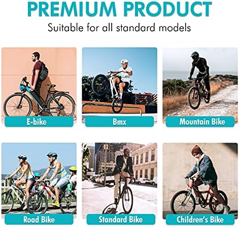 Charles Daily Wall Mounted Bike Rack, Foldable Bike Wall Mount Bracket for Bike Storage and Space Saving - Bike Hanger with Foam Padded Frame Protection - Core Black