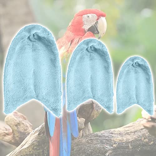 OTKARXUS Comfort Corner Fleece Bird Blanket,1PC Winter Warm Parrot Cage Snuggle Hut,Cage Bird Nest Parrot Bed for Parakeet Cockatiel Parrots Cockatiels (S - Image 4