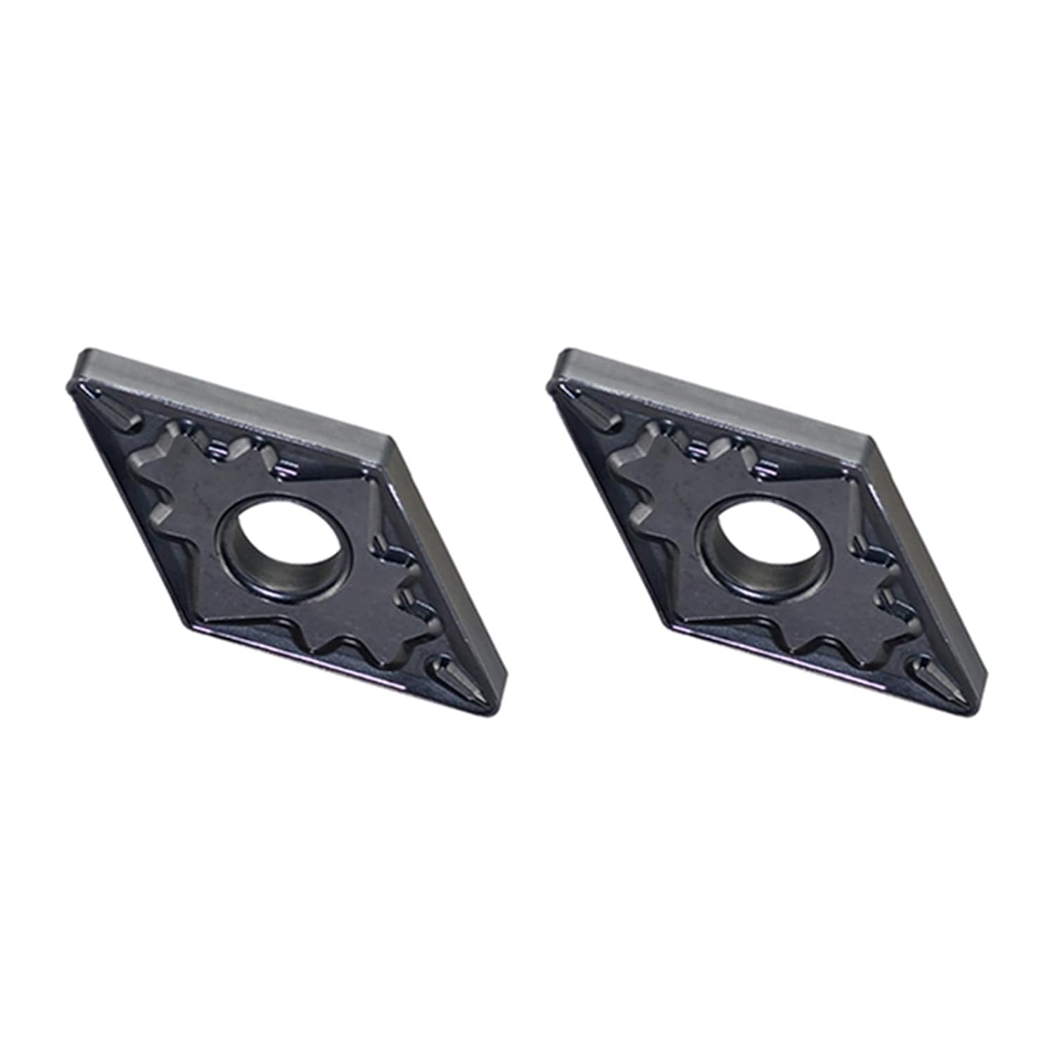 Indexable Carbide Lathe Tool 10pcs DNMG150404-HQ NK2016 CNC Lathe External Turning Tool Carbide Machine Insert(DNMG150408-HQ NK2016)