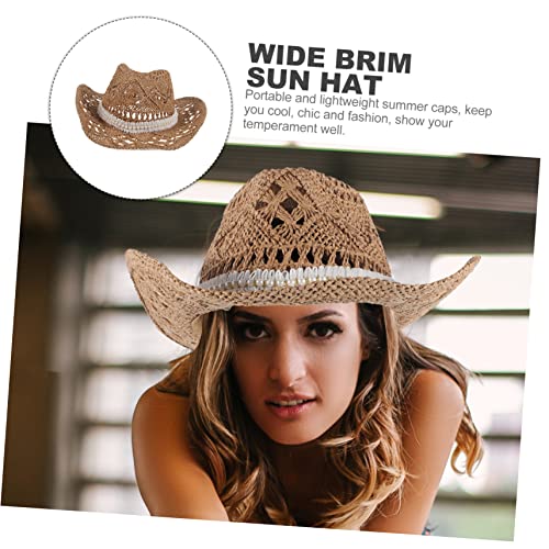 1piece Wide Brim Sun Hat for Women Summer Outdoor Travel Hat Uv Protection for Beach Fishing Hiking and Camping Activities Lightweight and Breathable Design Khaki3