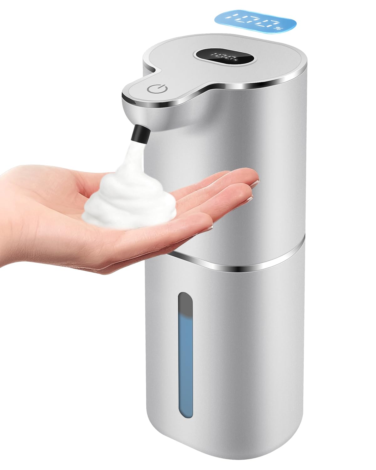 Cheftick Automatic Foaming Soap Dispenser with Digital Display