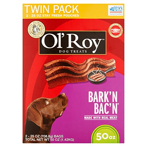 Ol Roy Barkn Bacn Dog Treats (Barkn Bacn 50-Ounce)