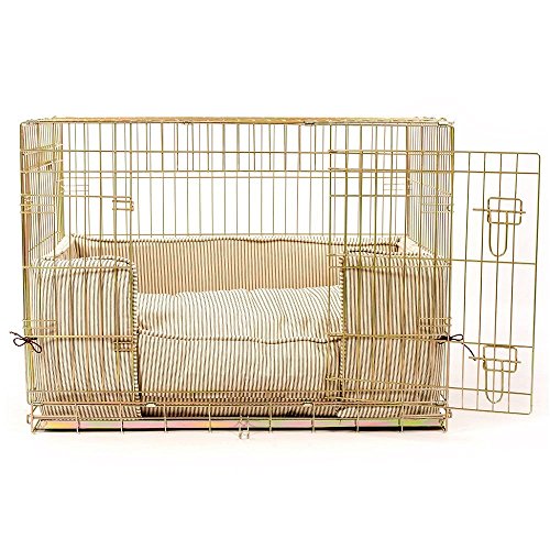 Lords & Labradors Regency Stripe - Juego de parachoques con una caja Ellie-Bo (incluye un ratón, un parachoques y un cojín)