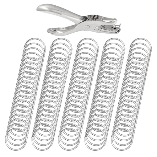 Anneaux pour classeurs avec perforateur contre les feuilles volantes