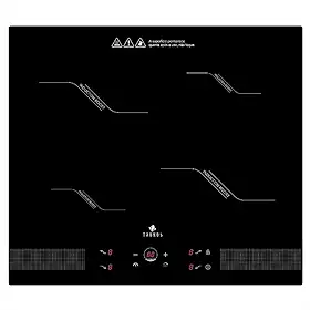Cooktop 4 Zonas de Indução Tronos IF7010B1 - Mesa Vitrocêramica, Painel Touch com Timer, 9 Níveis e Power Boost - 220V
