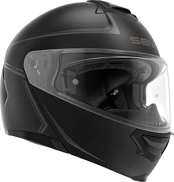 Sena Technologies Impulse Flip Up Solid Helmets Small Matte Black