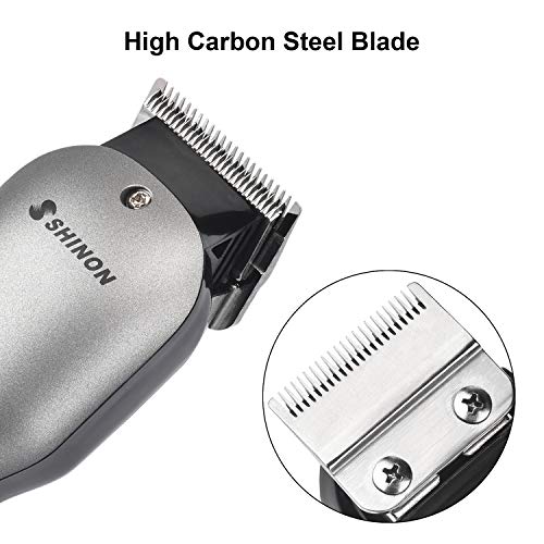 Hair Clipper for Men, WeluvFit Beard Trimmer, 2-Speed Hair Cutting Kit with USB Charger, LED Display for Men, Babies, Pets Cutting and Grooming