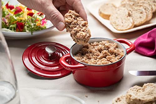 Foie Good Entenrillettes - Entenconfit Aufstrich - Geeignet als Vorspeise - Ohne Zwangsernährung - 150 g Glasbehälter