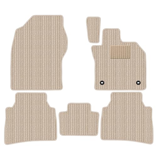 Aviles トヨタ 互換品 新型 プリウス 60系 フロアマット【3色から選択】(02:プラグインハイブリッド, 03:ベージュ)