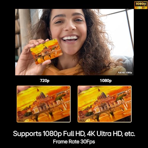 LG Full HD 1080P Smart Webcam at 30 fps, Superior Privacy, Built-in Microphone, Picture in Picture, Remote Meeting, USB Streaming, Compatible with... - Image 2