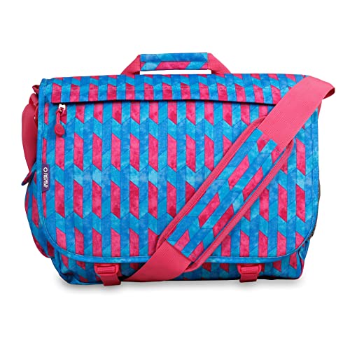 Image of J World New York Thomas Laptop Messenger Bag for Women & Men. Kids Computer Bookbag