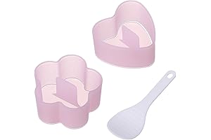 Heart-Shaped Non-Stick Rice Cooker for Sushi and Bento