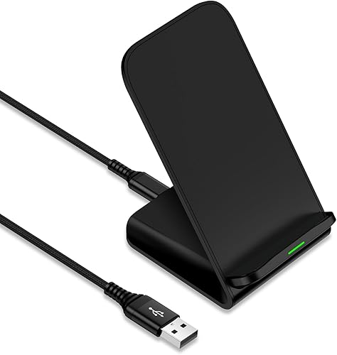 Estación de carga inalámbrica rápida para Samsung, soporte de cargador inalámbrico de 15 W para Samsung Galaxy S24 S23 Ultra FE S22 S21 S20 Z Fold 5
