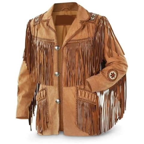 Stylso Traditional Cowboy Leather Jacket for Men Cover