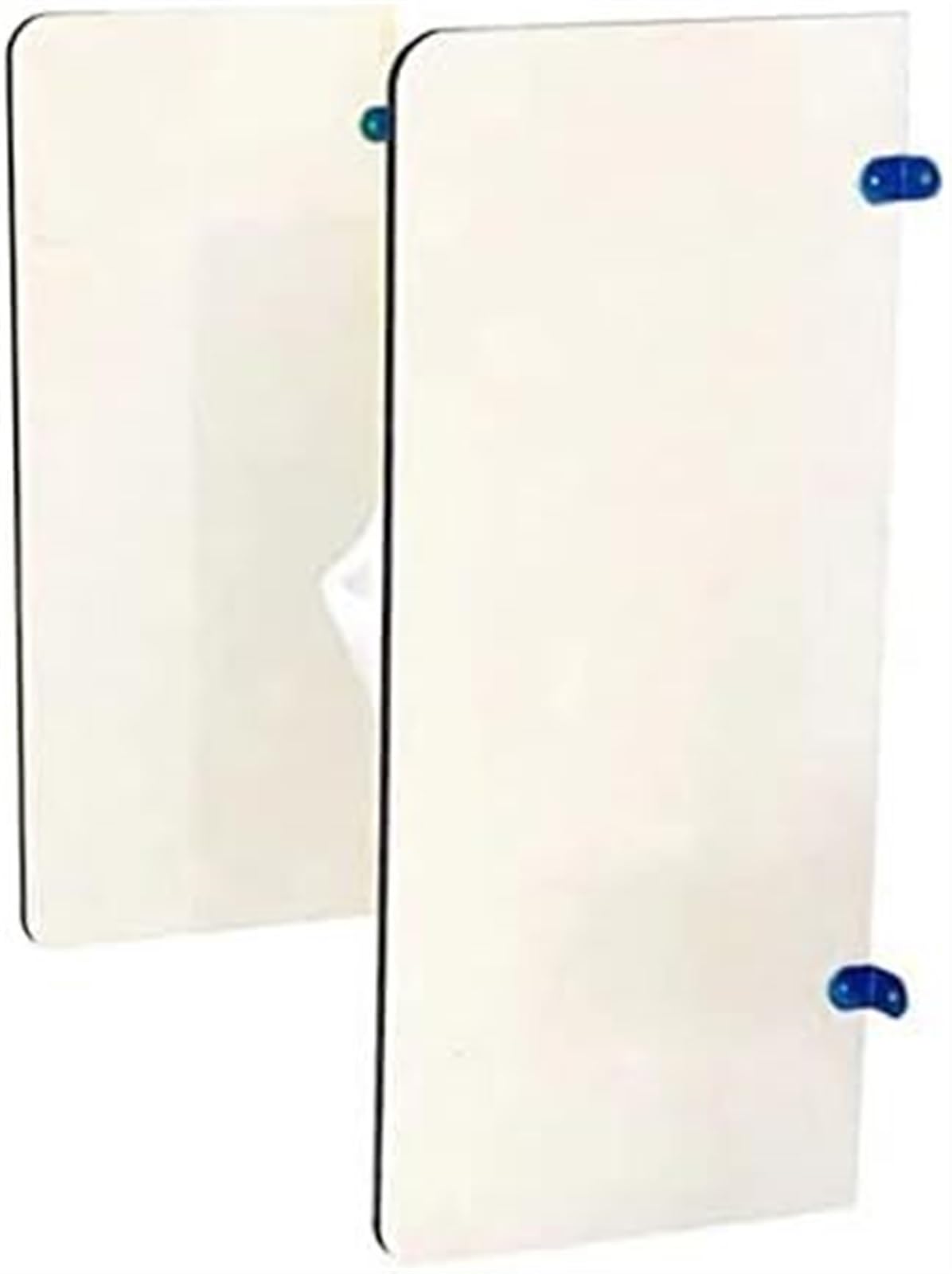 Urinal Screen Partition, Wall-Mounted Wooden Baffle for Public Restrooms in Schools, Malls & Public Places