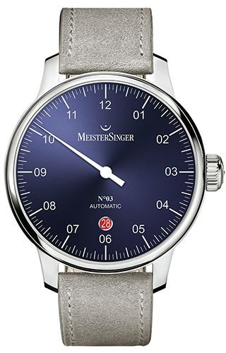 Meistersinger DM908 Uhr automatisch Stahl 316 L Mann