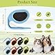 8 Stück Katze Hunde Knotting Comb, 4 Farben Entfilzungsmesser Katze Set, Knotenkamm Haar Entfernungskamm, Multifunktions Haarentfernungskamm, Hundekamm zum Entfernen von Verfilzungen