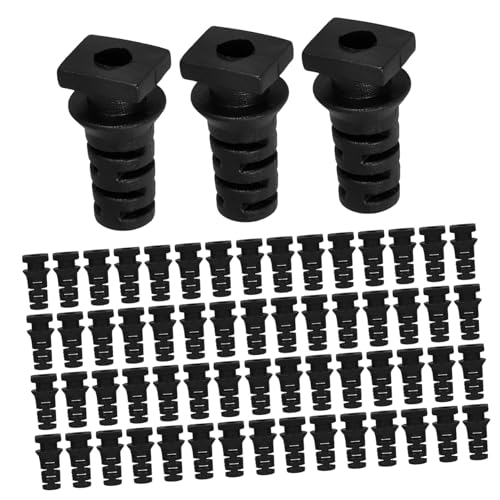 NAMOARLY 100pcs Abs Material Wire Glands Dryer Cord Strain Relief Connectors Cable Strain Relief Grip for Electronics