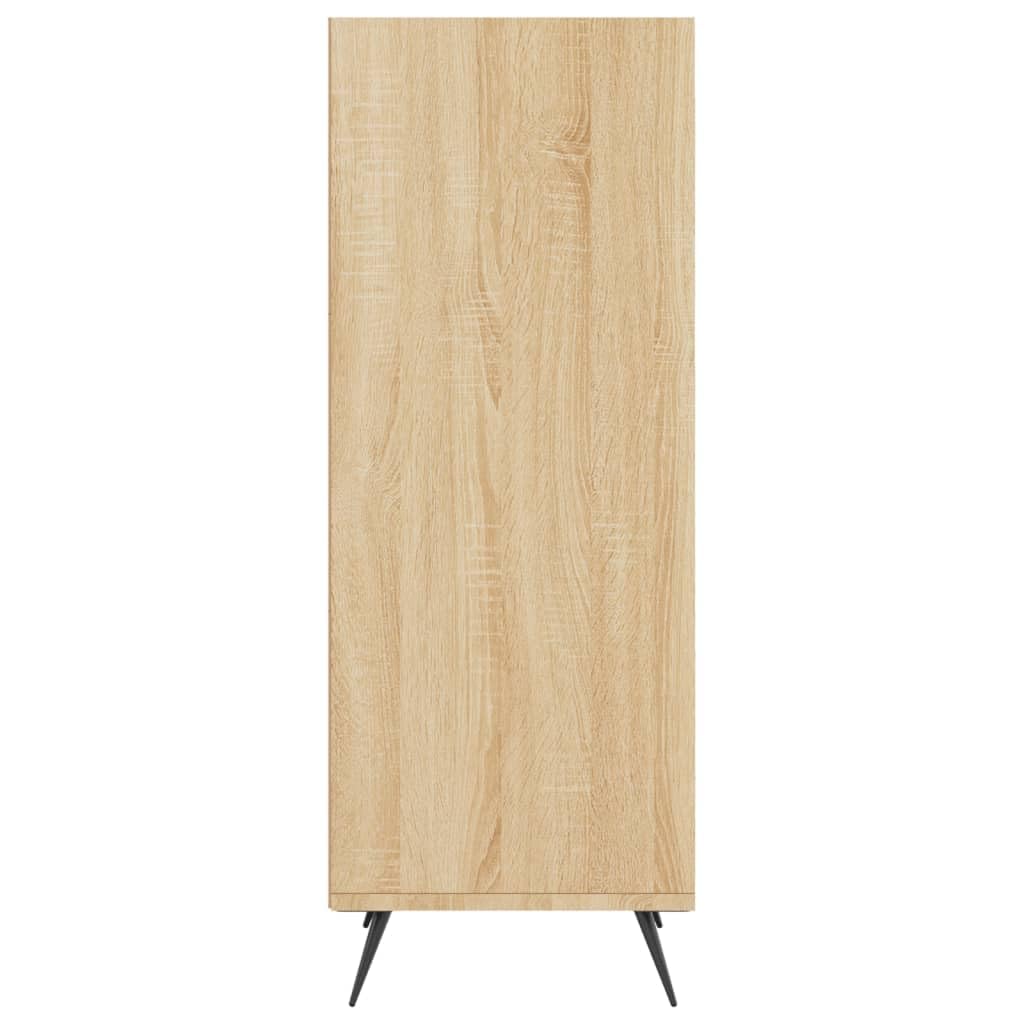 Credenze Cucina 34,5x32,5x90 cm Rovere Sonoma Legno Multistrato Moderna Buffet Struttura Robusta Armadietto Versatile Mobile Laterale Sala da Pranzo Piano Robusto e Stabile per Piante
