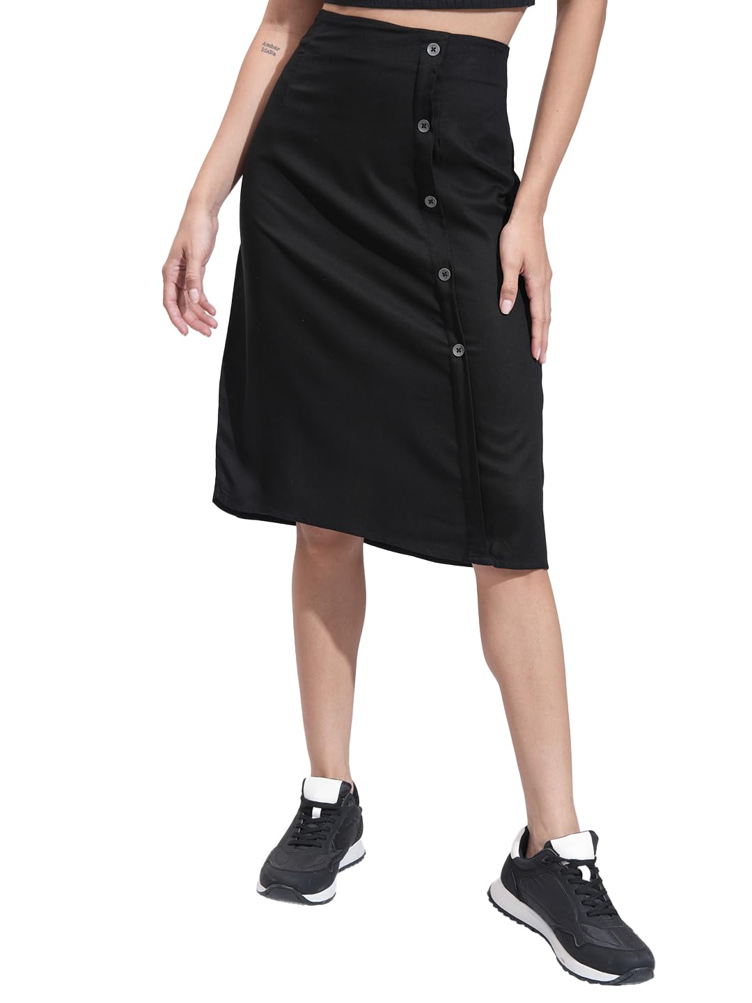 tokyo talkies Women's Regular Fit Pencil Skirts| Mid-Rise| Women Skirt | Skirt for Women-picture-26