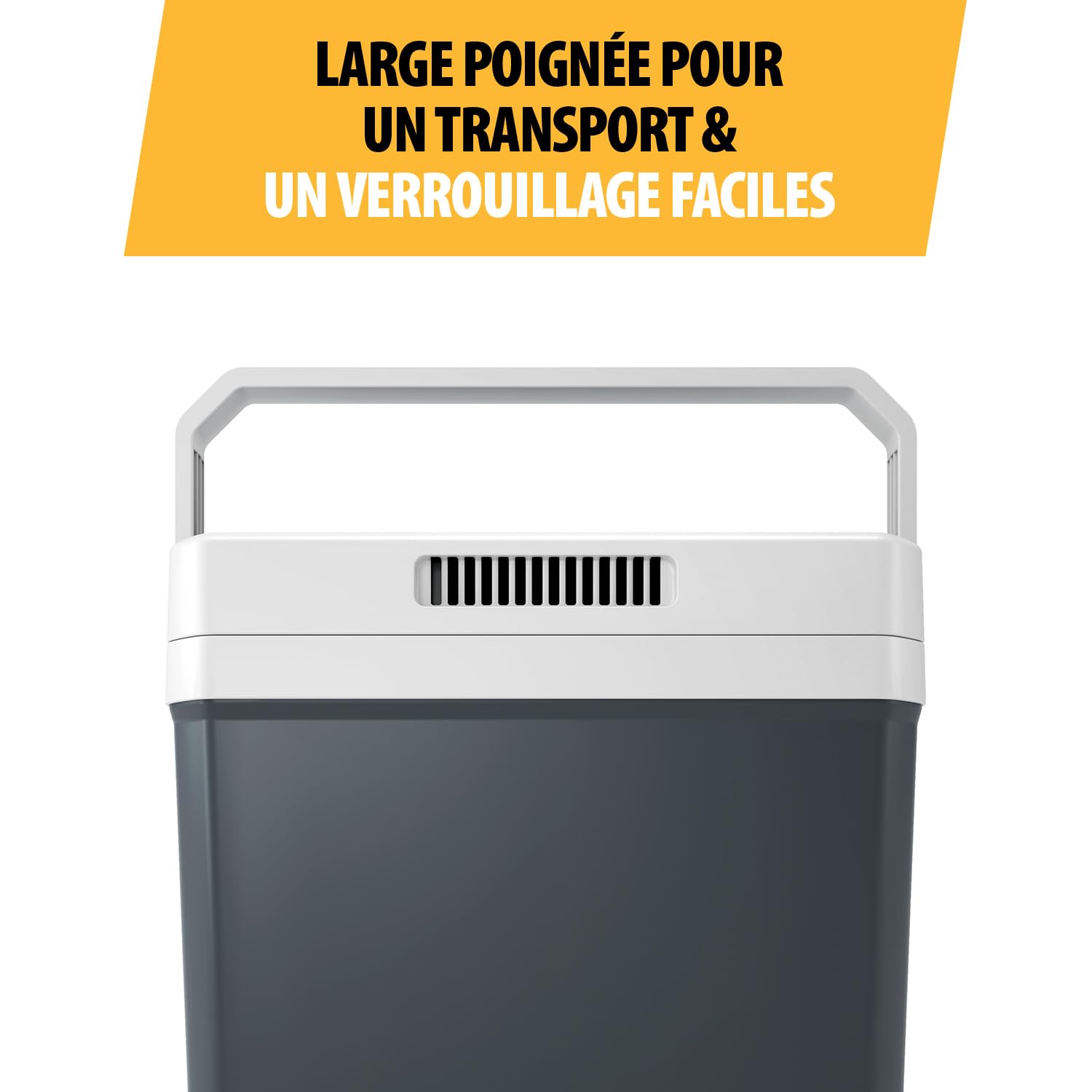 Tristar glacière thermoélectrique - 24 L - Idéale pour Le Camping et Les Longs trajets - Prises 12 et 230 V - 2 Modes - Rafraîchit & réchauffe - KB-7524