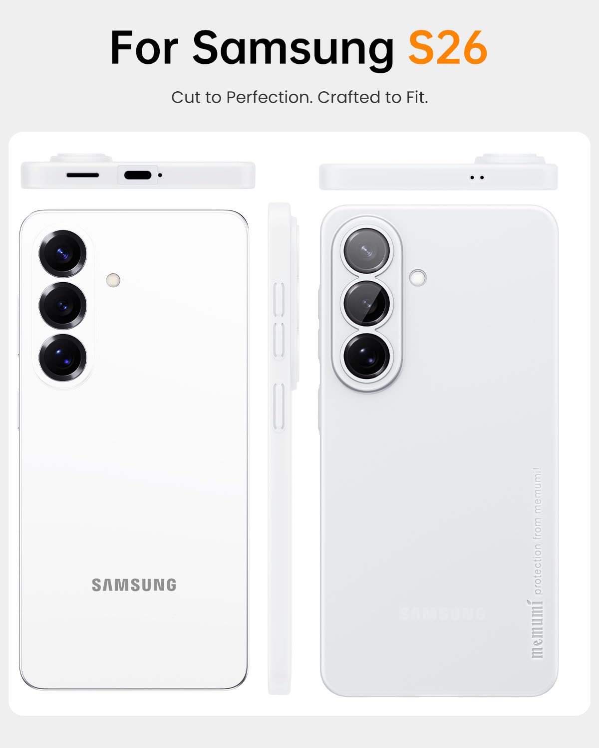 Amazon.co.jp: 「0.3㎜極薄」Samsung Galaxy S26対応ケース memumi