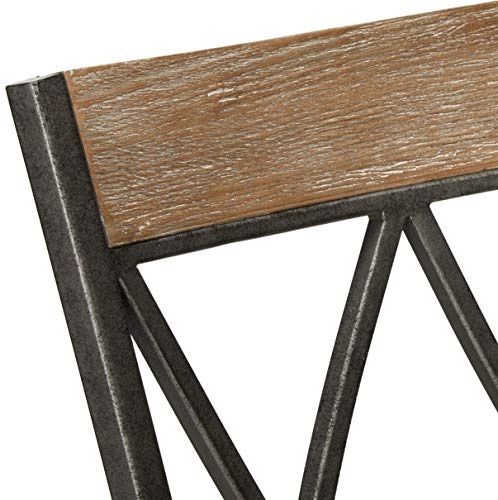 Hillsdale Stewart Indoor/Outdoor Swivel Counter Height Stool, Aged Pewter - Image 10