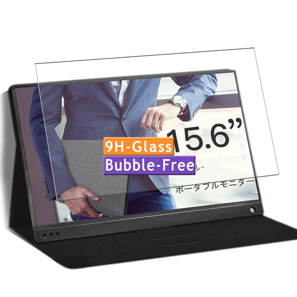 Vaxson Tempered Glass Screen Protector, compatible with Lasitu Las-P15A 15.6" Visible Area, 9H Film Protectors Guard New