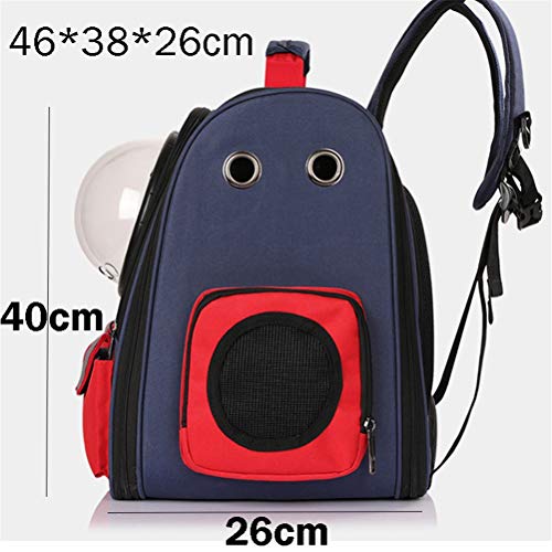 Musite Pet Bag Cat Tas Outwalking Reisdrager Draagbare Ruimte Capsule Ademende Hondentas/Geel - Afbeelding 8